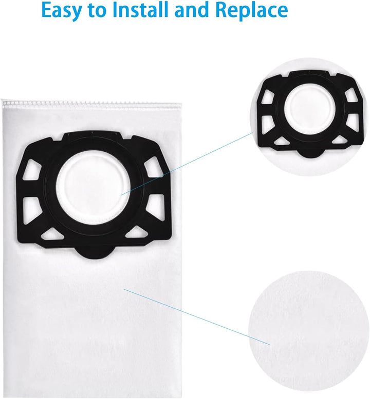 Staubbeutel Filter Zubehör Set für Kärcher SE4 SE 4 Plus Staubsauger KFI 3310 KFI 357 Waschsauger Er
