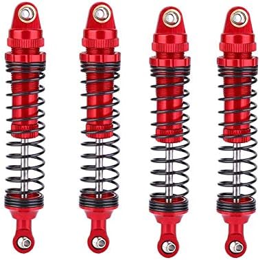 4 stücke RC Stossdämpfer, Aluminium Stossdämpfer Montiert Federn Dämpfer RC Dämpfer Upgrade Teile fü