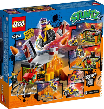 Collectix Lego City Stuntz Set: Stunt-Park 60293 + Power-Stuntbike 60297, Actionset für Kinder ab 5
