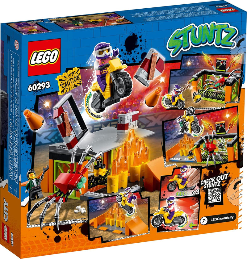 Collectix Lego City Stuntz Set: Stunt-Park 60293 + Power-Stuntbike 60297, Actionset für Kinder ab 5