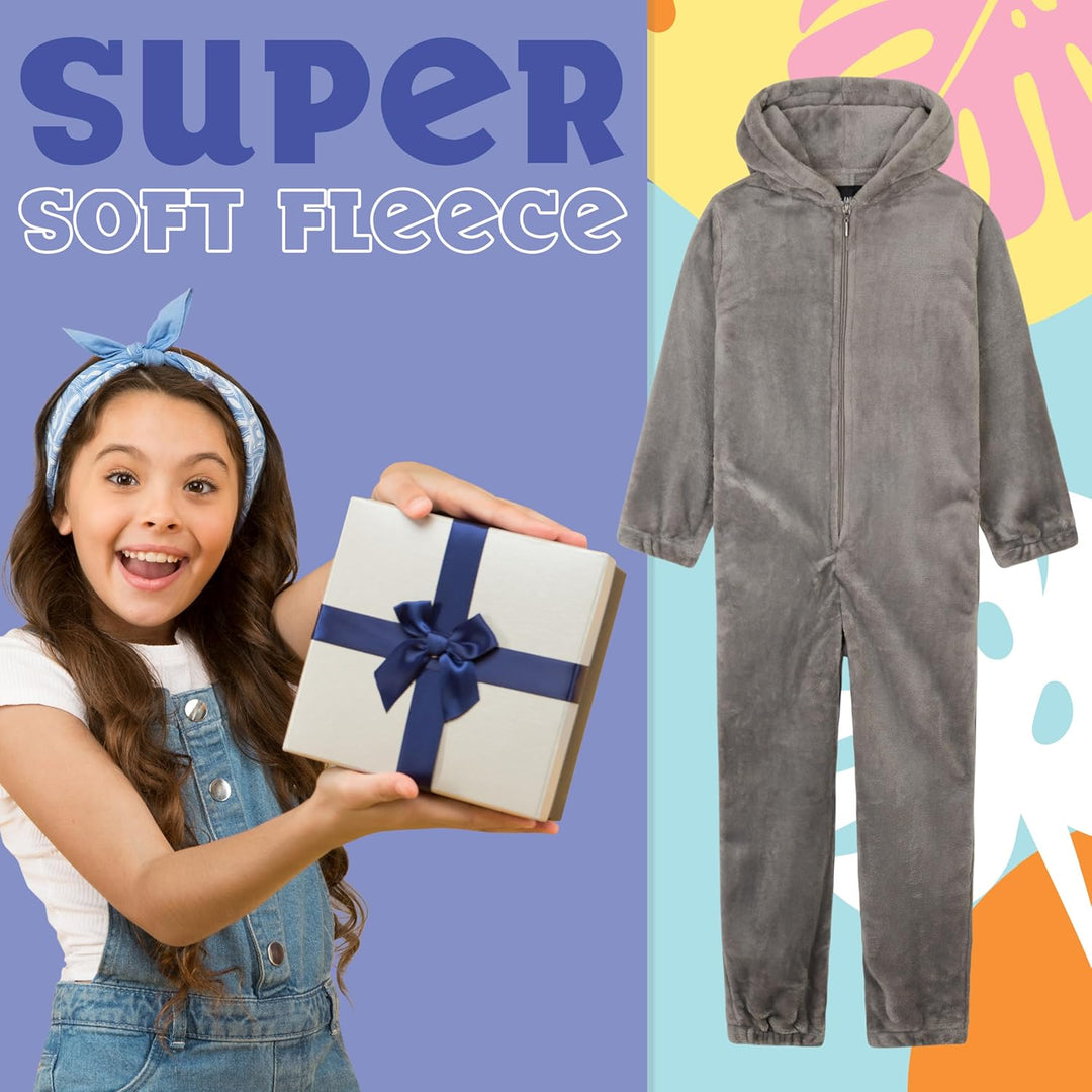 CityComfort Jumpsuit Kinder Einteiler Fleece Overall Onesie Kinder Mädchen Jungen 4-14 Jahre 7-8 Jah