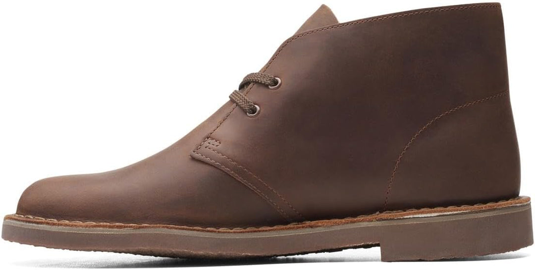 Clarks Herren Desert Boot Bushacre 3 Chukka-Stiefel 41 EU Dark Brown Lea, 41 EU Dark Brown Lea