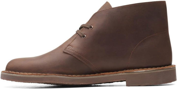 Clarks Herren Desert Boot Bushacre 3 Chukka-Stiefel 41 EU Dark Brown Lea, 41 EU Dark Brown Lea