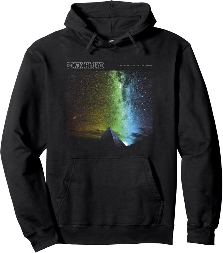 Pink Floyd The Dark Side of the Moon Pyramide mit Prismenhimmel Pullover Hoodie