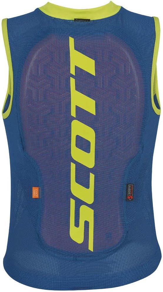 Scott Kinder Actifit Plus Schutzweste S Mykonos Blue/Sulphur Yellow, S Mykonos Blue/Sulphur Yellow