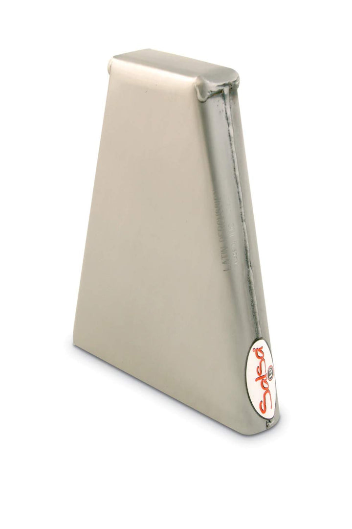 LP Latin Percussion ES-15 Kuhglocke Salsa Barrio 8" Handmodell, brushed steel, medium pitch, Bongo-G