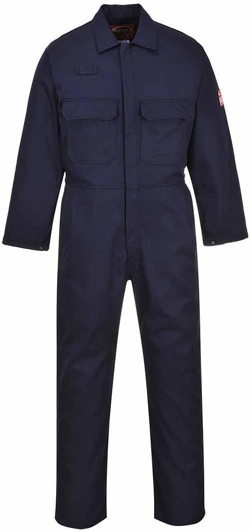 BizWeld Boilersuit, colorNavy T talla Large L Tall, L Tall