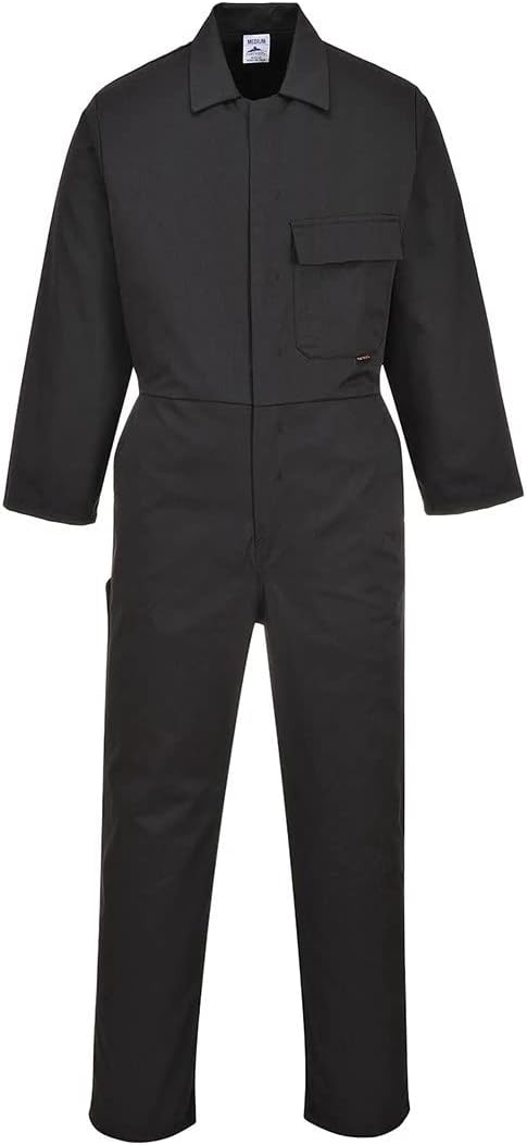 Standard Arbeitsoverall - Elastische Rücken Taille - Overall Grössen: S - 5XL - XXX-Large, Marinebla