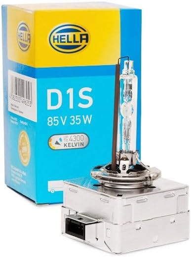 HELLA - Glühlampe - D1S - Xenon up to 4300 Kelvin - 85V - 35W - Sockelausführung: Pk32d-2 - Schachte