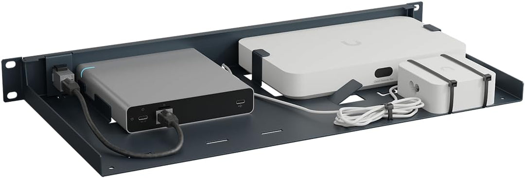 Rackmount.IT RM-UB-T9 Rack-Montage-Kit für U7-LR, U7-Outdoor+ und U7-Pro-Wall Access Points – 1U, Fr