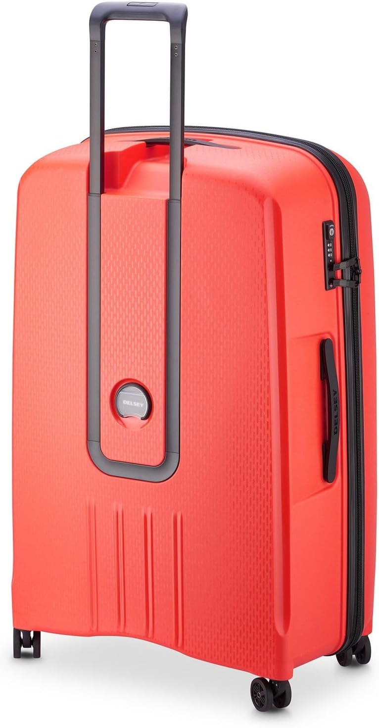 DELSEY Paris - Belmont Plus - Set mit 3 Hartschalenkoffern 55 cm/ 70,5 cm/ 82,5 cm - Blassrot Set 3