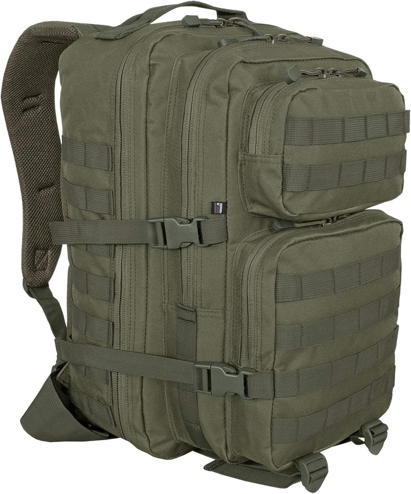 bw-online-shop US Cooper Assault Rucksack Large - 40 Liter Oliv, Large - 40 Liter Oliv