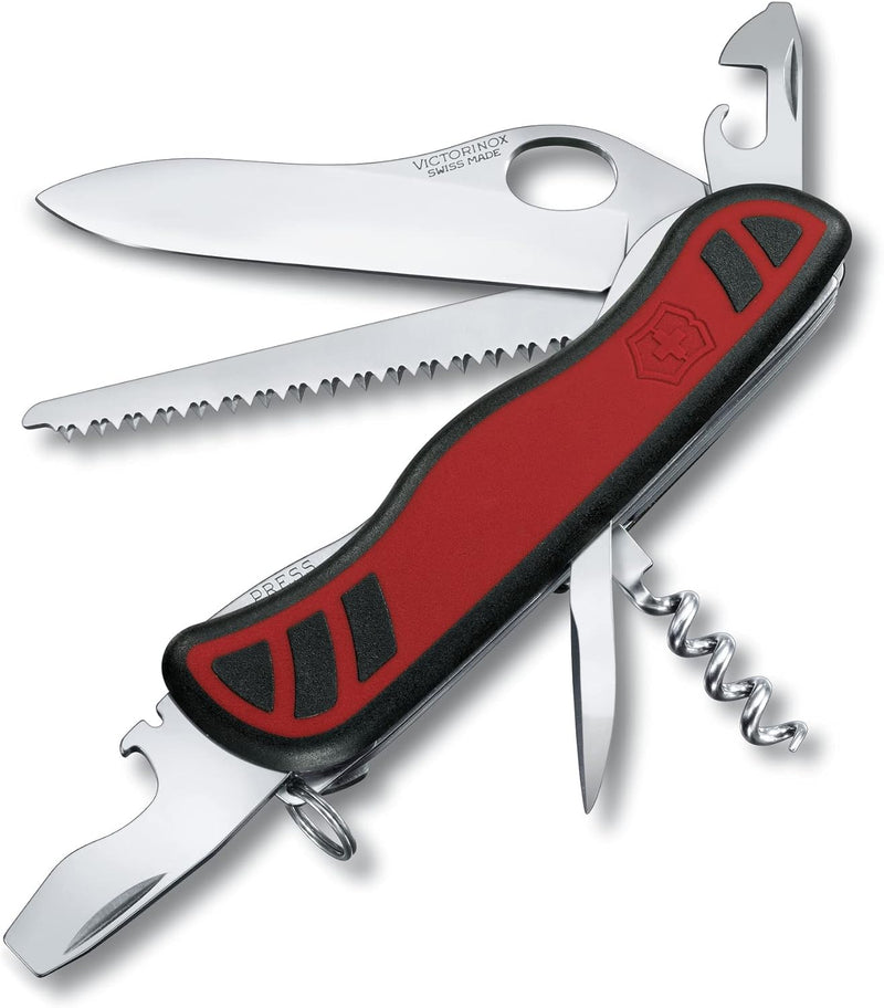 Victorinox, Schweizer Taschenmesser, Forester M, Multitool, 10 Funktionen, Klinge, gross, Dosenöffne