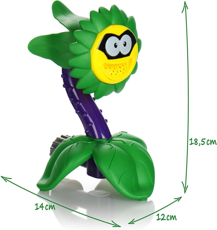 com-four® Wassersprinkler Blume - Wasserspielzeug für den Garten - Sprinkler für Kinder im Sommer (B