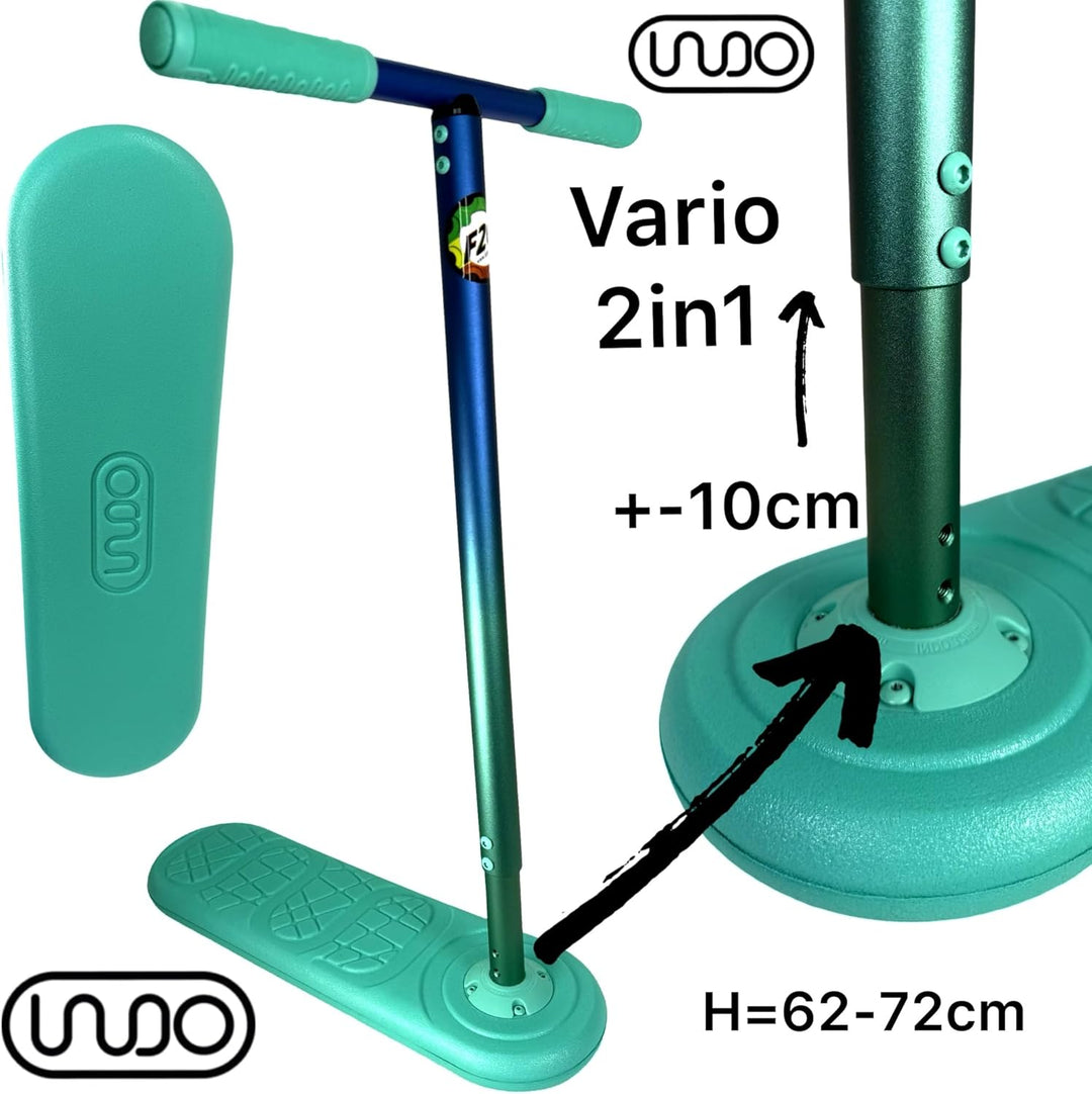 Indo 2.0 Trampolin Stunt-Scooter I Trick Roller I Verschiedene Höhen I Indoor & Outdoor I Trick I Tr