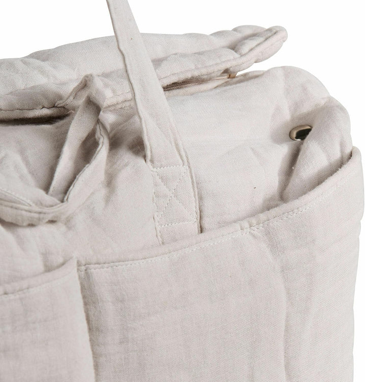 LOBERON Wickeltasche Mireval, Sechs Innenfächer, sehr Leicht, viel Stauraum, Kinderwagentasche, Baby