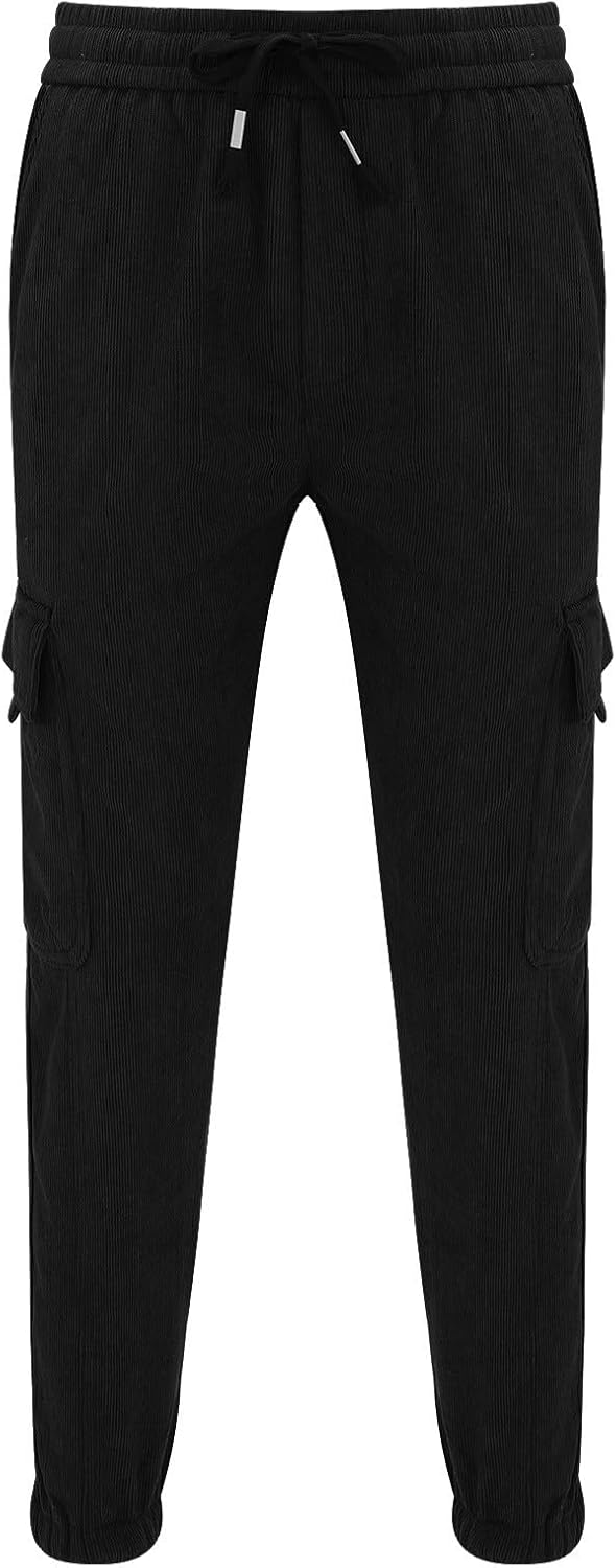 Generisch Winterhose Herren Outdoor, Cargo Hosen Herren Warm, Jogginghose Mit Bündchen Cargohose Vie
