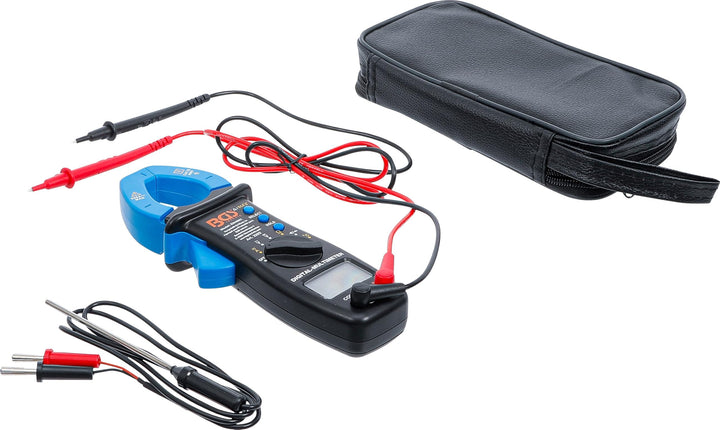 BGS 2202 | Digital-Multimeter mit Zange für Gleich- und Wechselstrom | Zangenampermeter | Sromzange