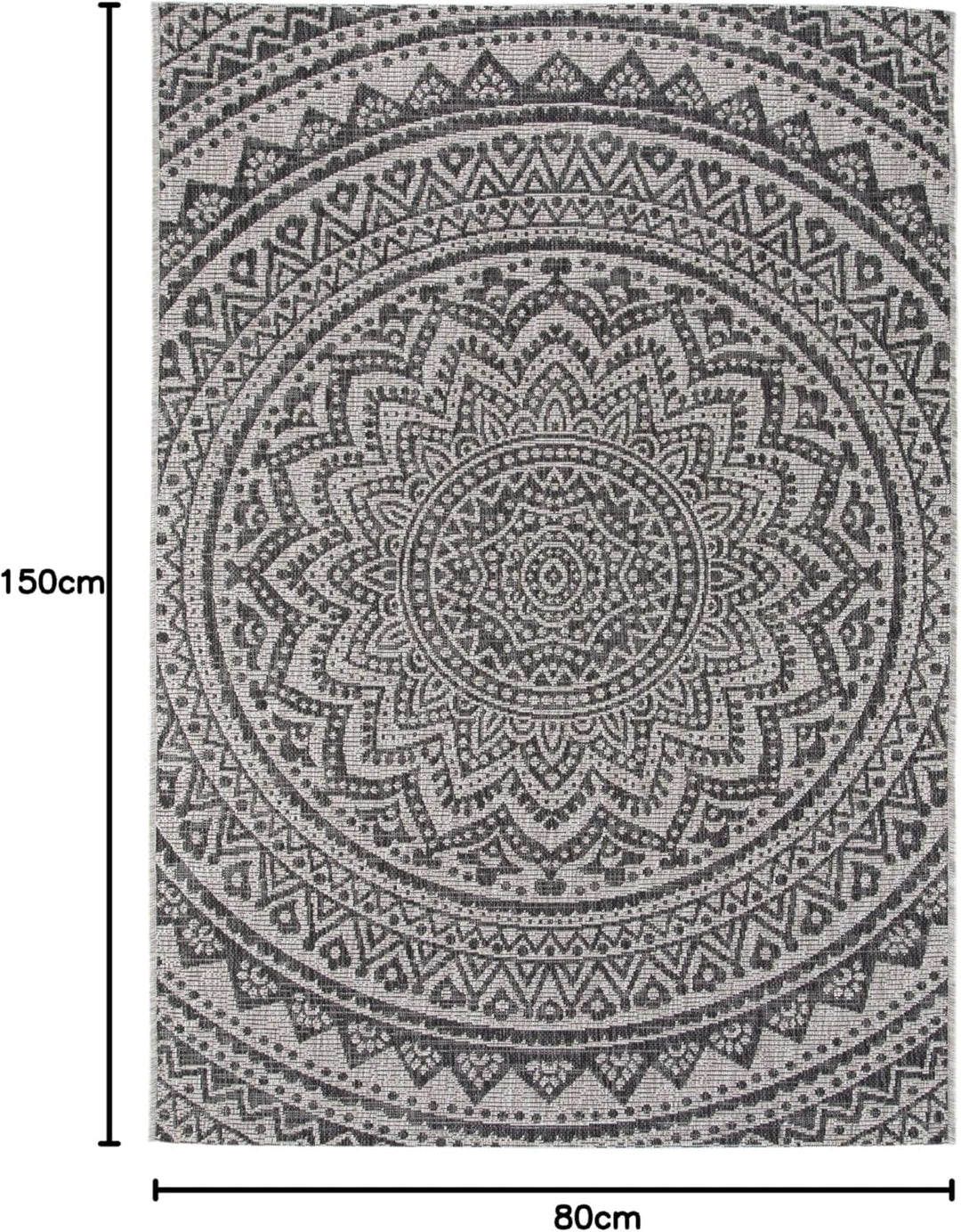 benuta Nest Teppich Cleo - Kunstfaser - Outdoor geeignet - Rechteckig & im Style: Geometrisch, Ethno