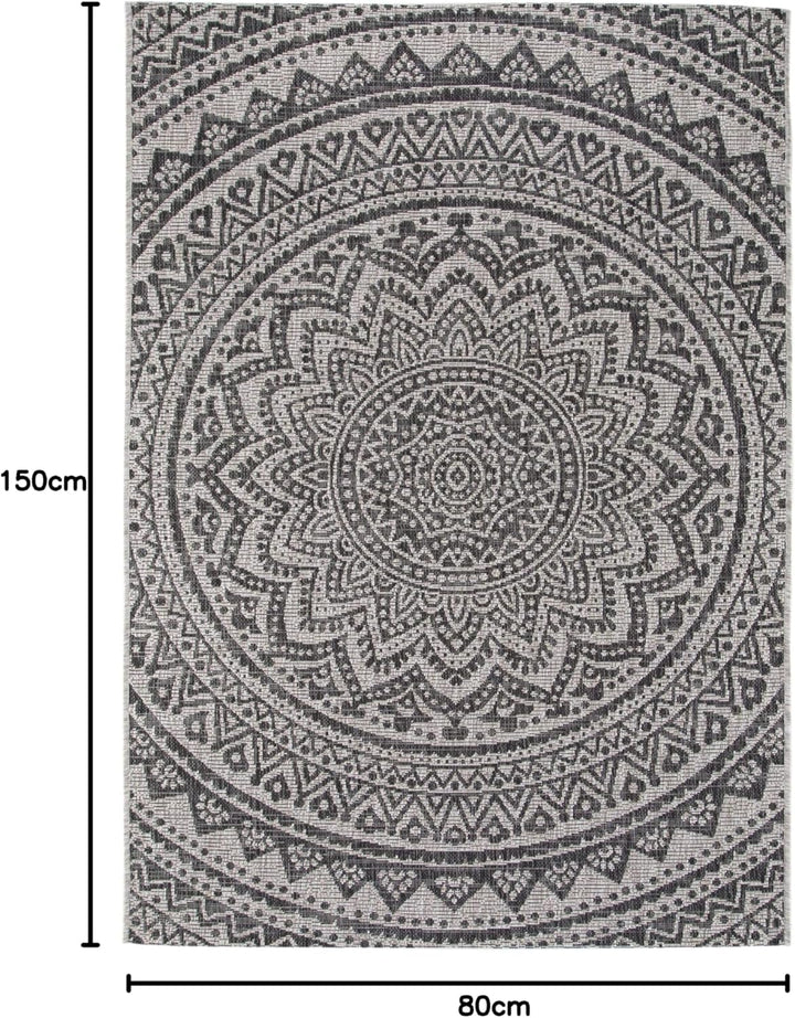 benuta Nest Teppich Cleo - Kunstfaser - Outdoor geeignet - Rechteckig & im Style: Geometrisch, Ethno