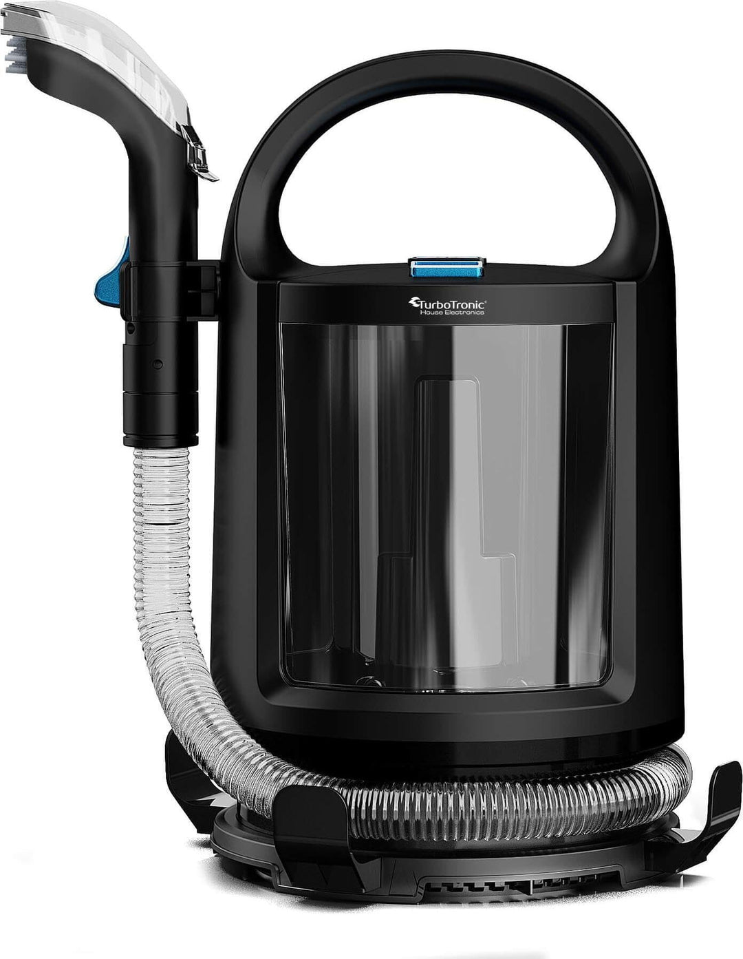 TurboTronic Multi Waschsauger, 500W Spot Cleaner mit 1,6l Dual Tank, Nass-Sauger Haustier Notfall Te