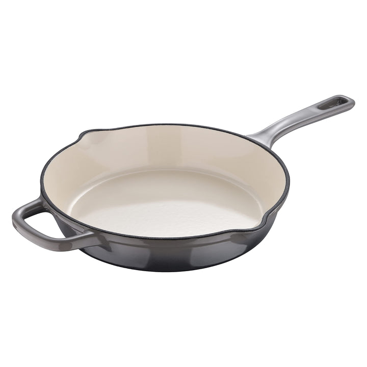 MasterPRO Unique | Pfanne aus Gusseisen | Weiss | Aus Gusseisen | Ergonomischer Griff | Küchenutensi