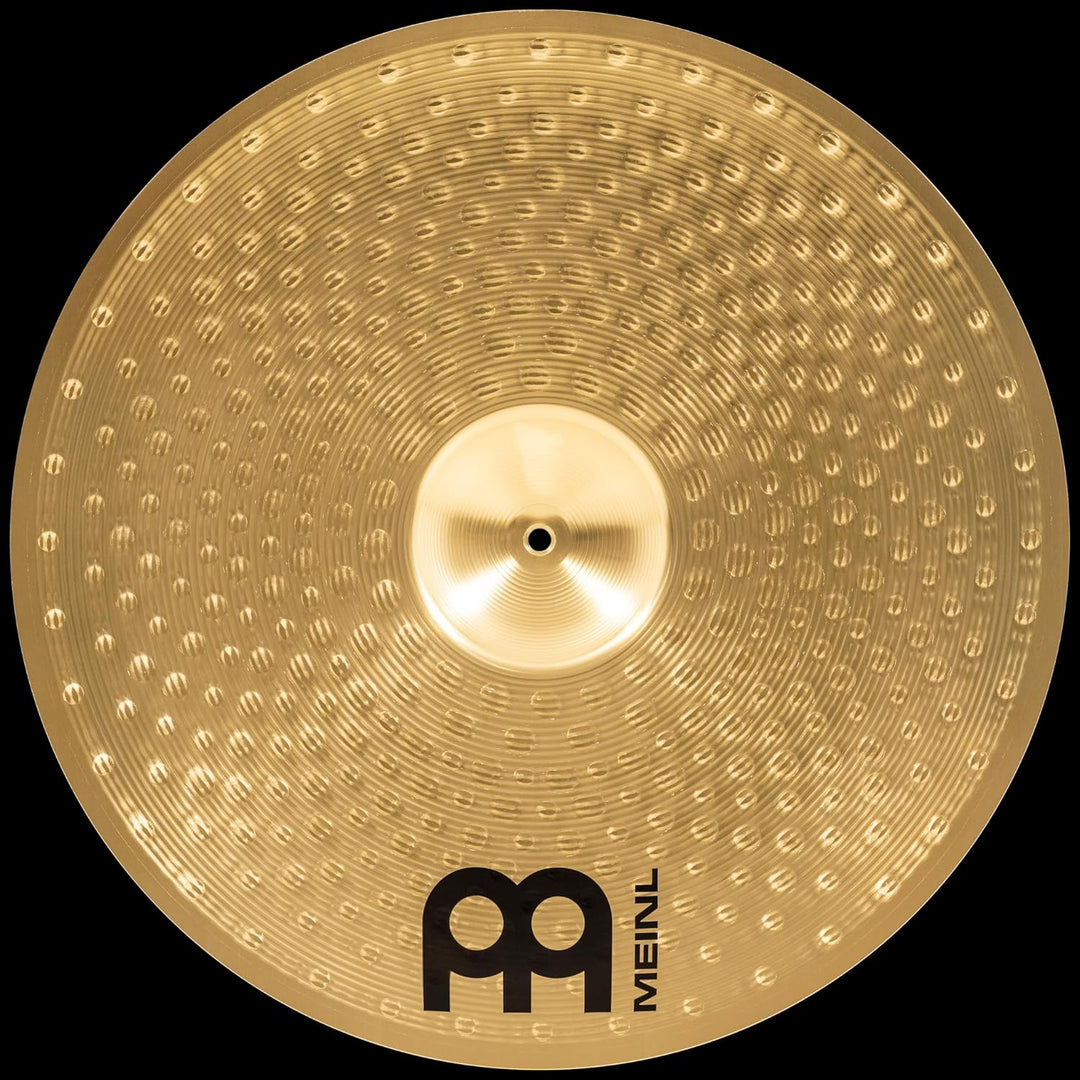 Meinl Cymbals HCS Ride 22 Zoll (Video) Schlagzeug Becken (55,88cm) Messing, Traditionelles Finish (H