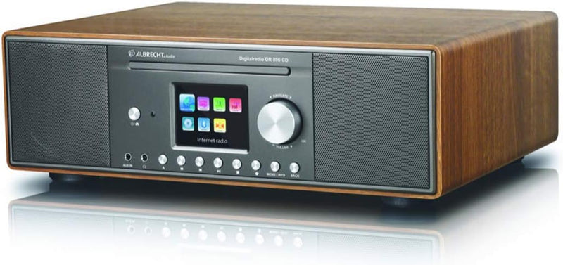 Albrecht DR 890 CD, 27389.02, Kompaktanlage - Internetradio, Digitalradio, WLAN, DAB+, UKW mit RDS,