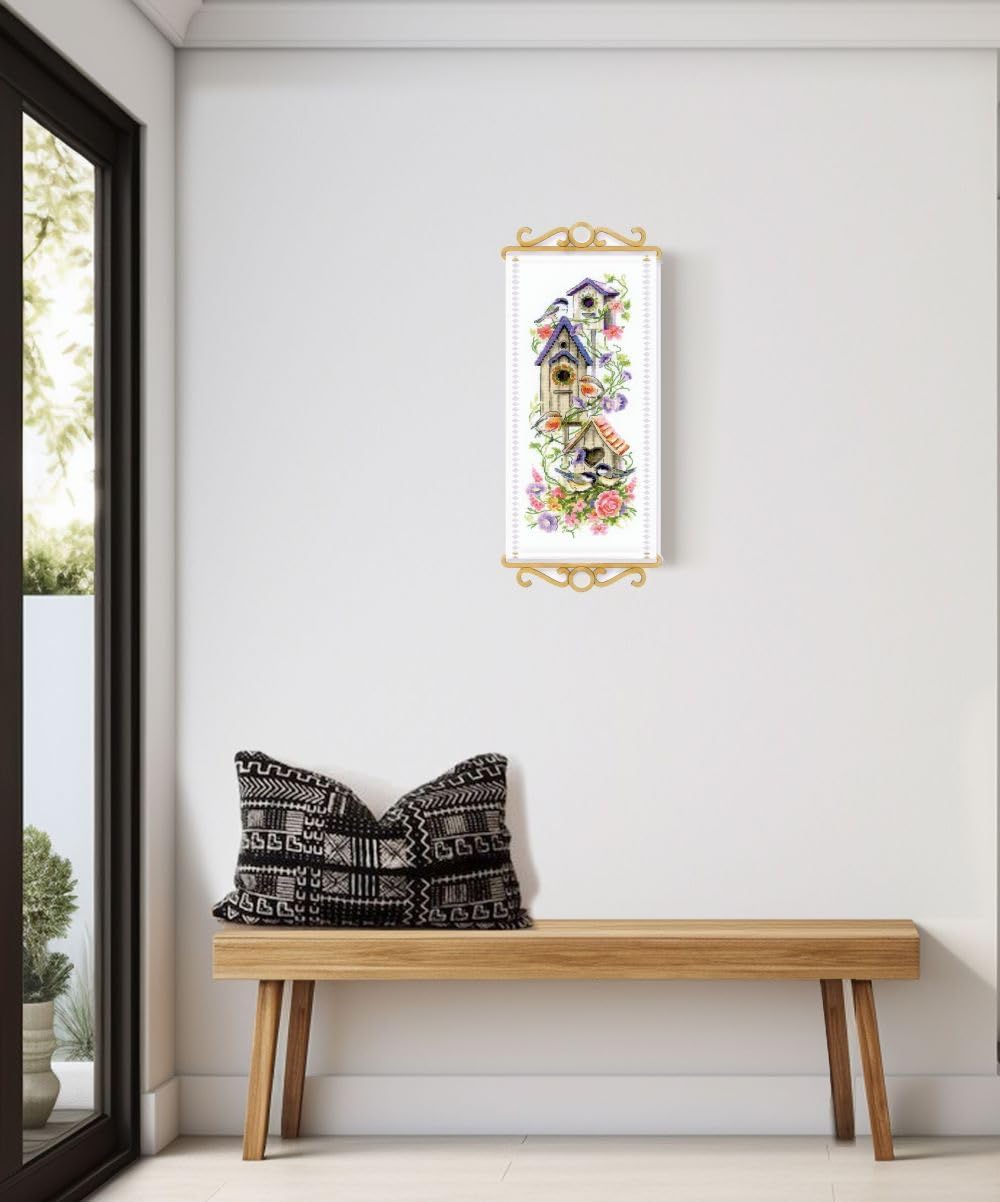 Riolis Kreuzstich Set Einweihungsparty, Zählmuster, 19x40cm