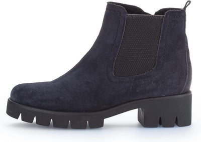 Gabor Damen Chelsea Boots, Frauen Stiefeletten,Wechselfussbett 38 EU Pazifikblau 16, 38 EU Pazifikbl