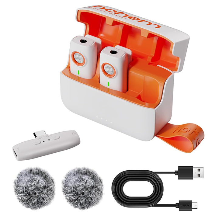 hohem Kabelloses Lavalier-Mikrofon MIC-01 für Typ-C-Anschluss,Geräuschunterdrückung,integrierter TF-