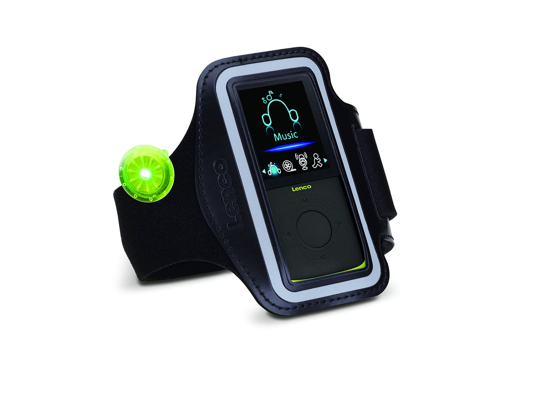 Lenco Mp3-player Podo-153 Schrittzählerfunktion und 4 GB interner Speicher, Inklusive Kopfhörer