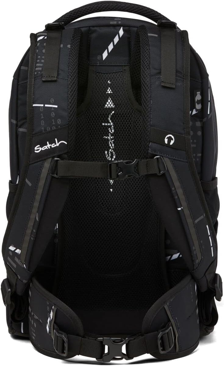 satch Pack Schulrucksack Set 3tlg. mit Sporttasche und Schlamperbox Ninja Matrix