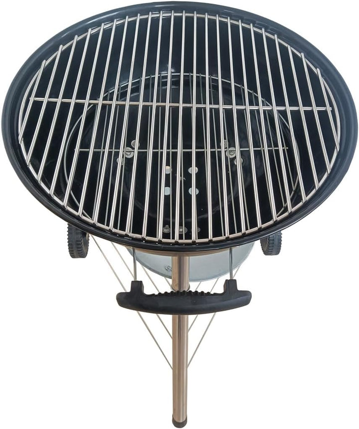 Edelstahl Grillrost rund 45 cm für 47 cm Kugelgrills - Kompatibel mit Weber Original Kettle 47 cm, W