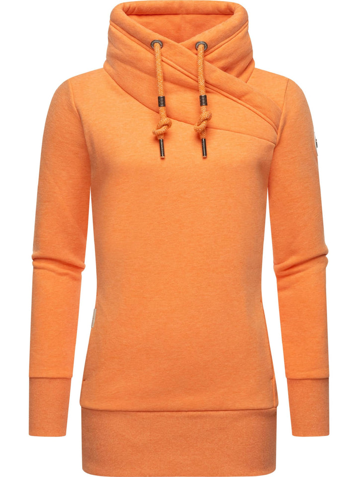 Ragwear Damen Pullover Longsleeve Sweatshirt Neska XS-6XL S Papaya23, S Papaya23