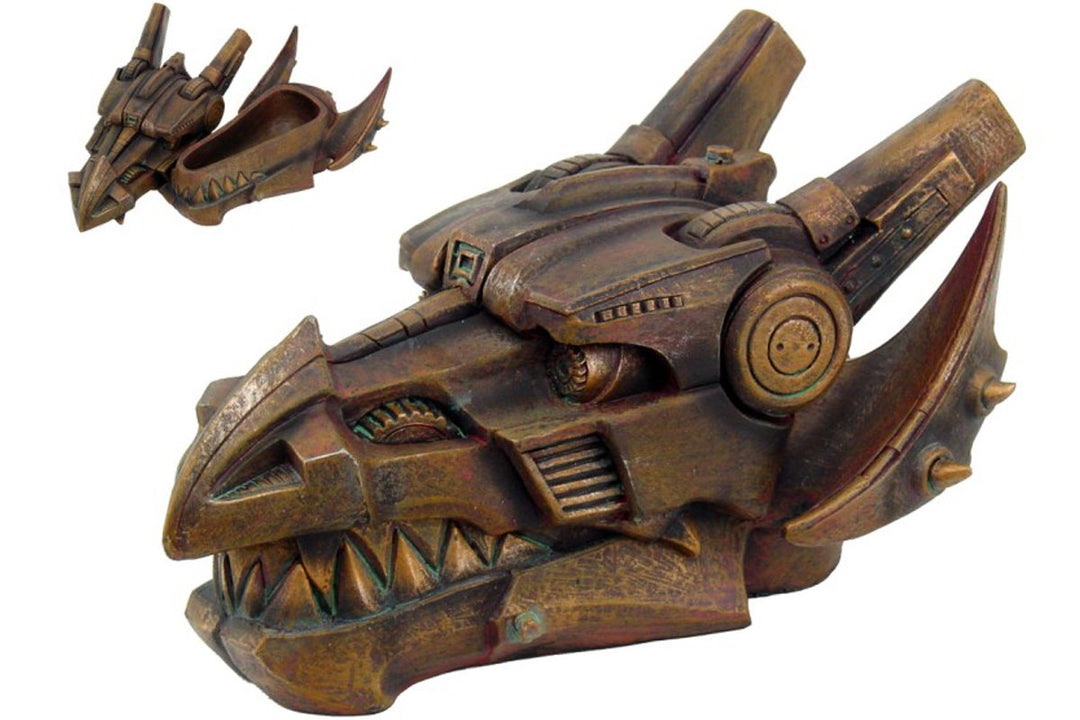 Pacific Giftware Steampunk, Dragon Head Jewelry tinket Box