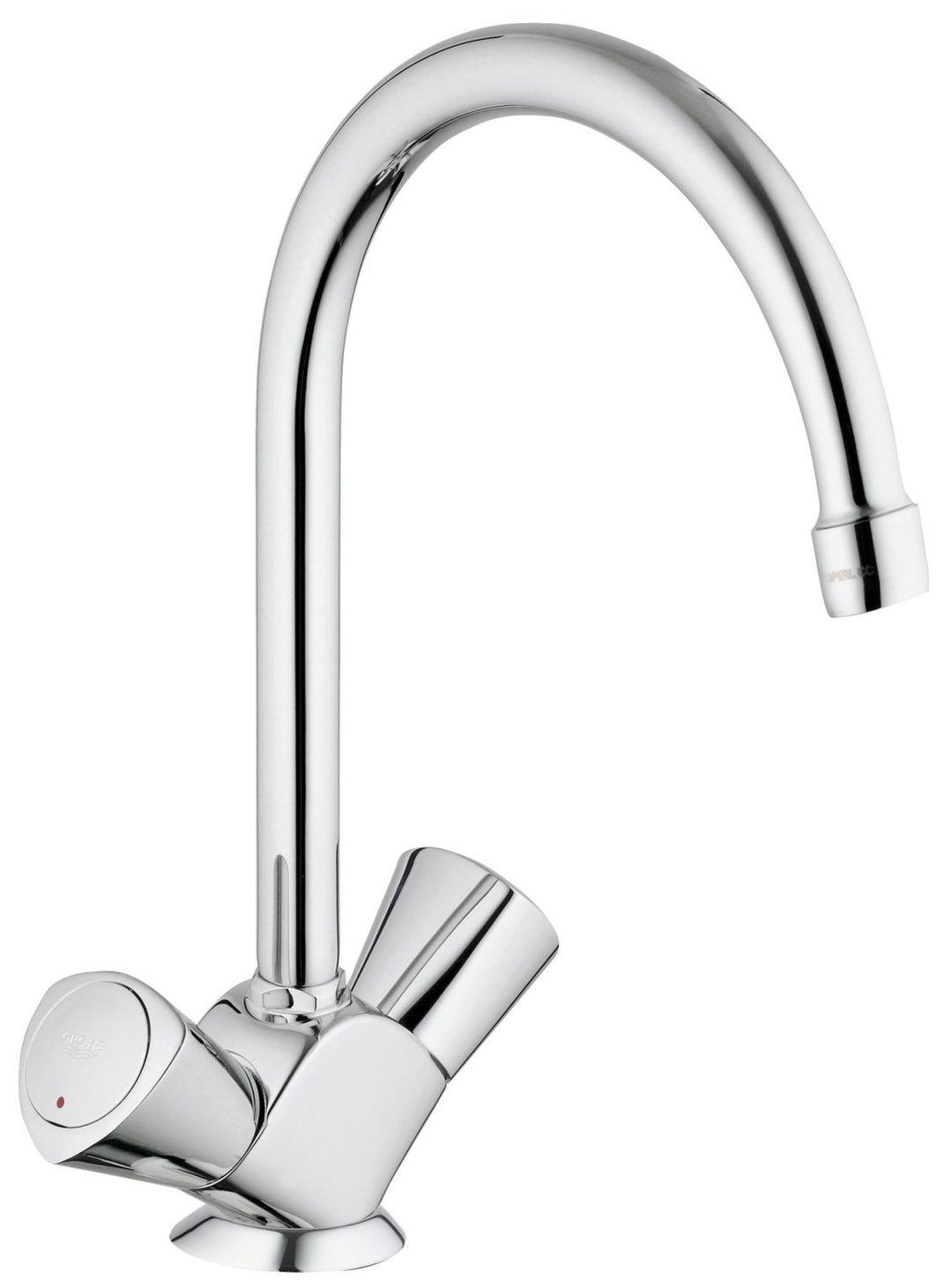 Grohe Costa S,SPT, gl.Körper, Flexschl, Chrom, Chrom