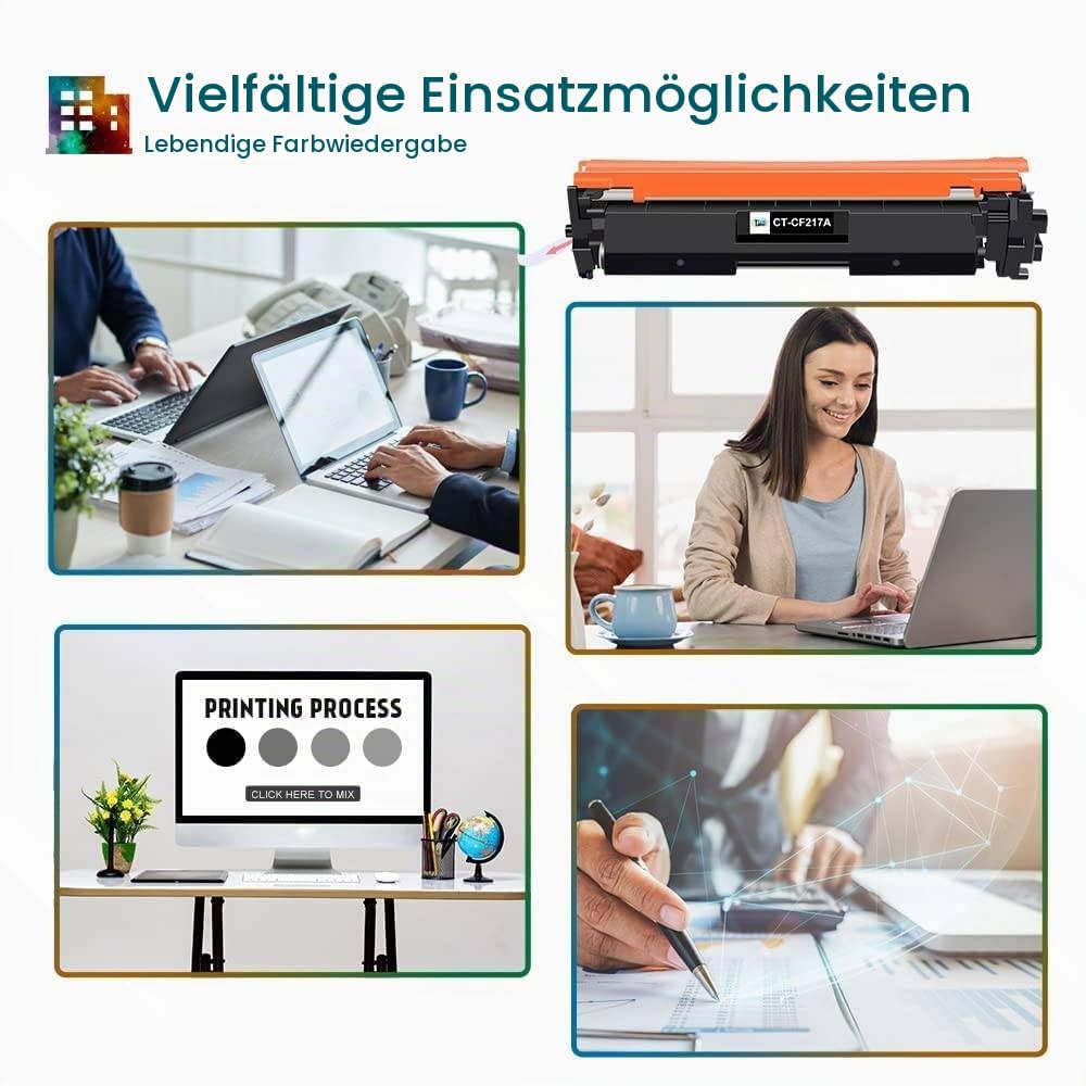 Cool Toner Kompatibel Tonerkartusche als Ersatz für HP 17A CF217A Laserjet Pro MFP M130FW M130FN M13