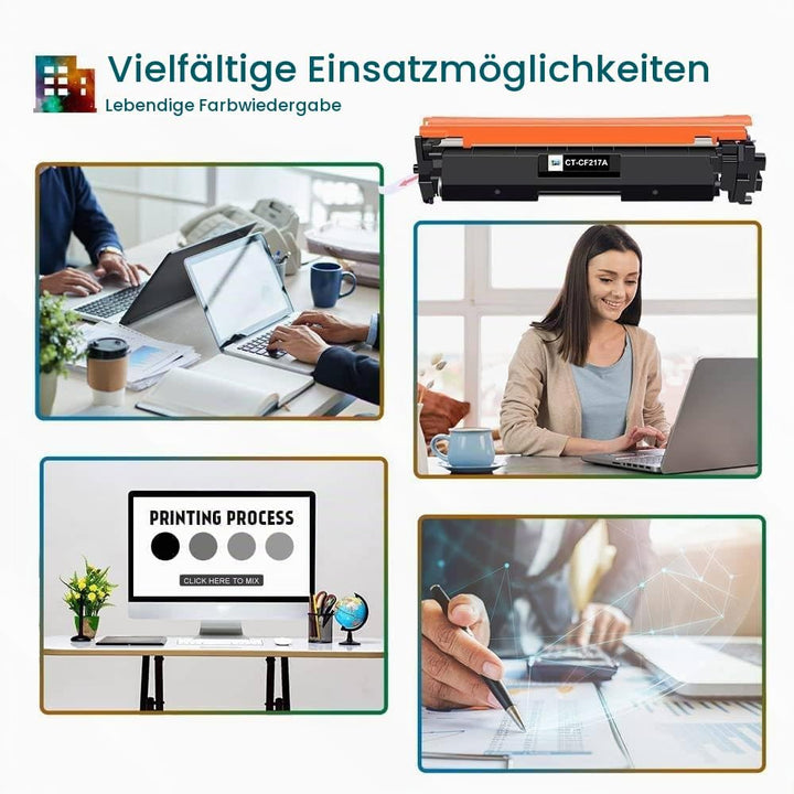 Cool Toner Kompatibel Tonerkartusche als Ersatz für HP 17A CF217A Laserjet Pro MFP M130FW M130FN M13