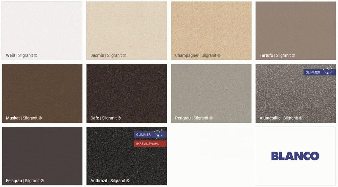 BLANCO SUBLINE 340/160-U | SILGRANIT anthrazit | Einbauart: Unterbau | Hauptbecken rechts | ohne Abl