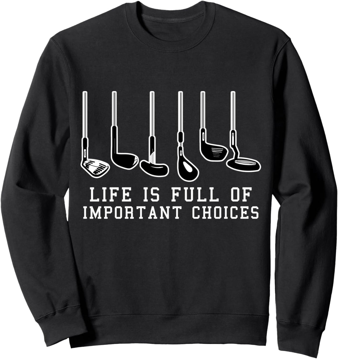 Golf Shirt Lustig Golf Sprüche Golfspieler Golfer Sweatshirt