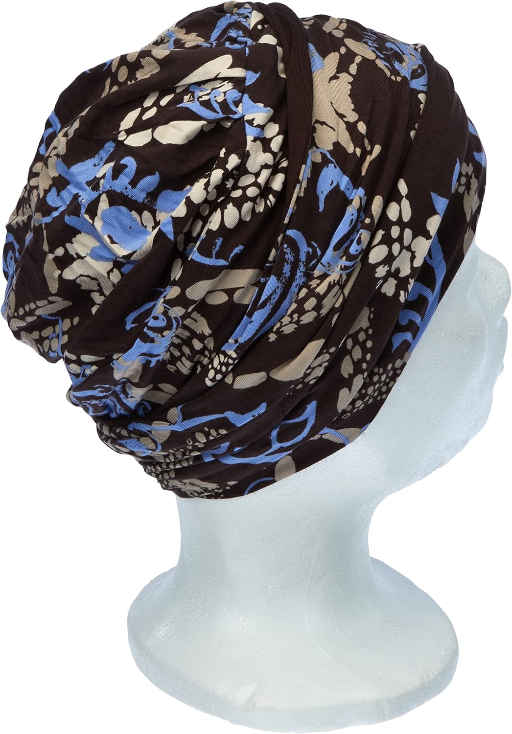 Christine Headwear Damen Shakti Turban-Printed Headband Einheitsgrösse Autumn Blues, Einheitsgrösse