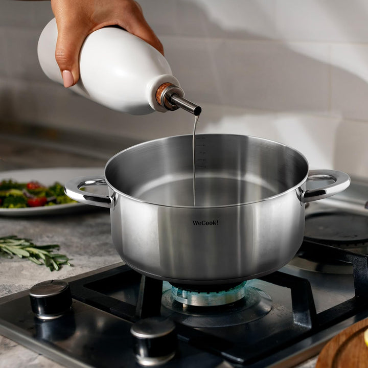 WECOOK! PRO Edelstahl-Kochtopf mit Deckel, 32 cm PRO 9.6 Liter, PRO 9.6 Liter