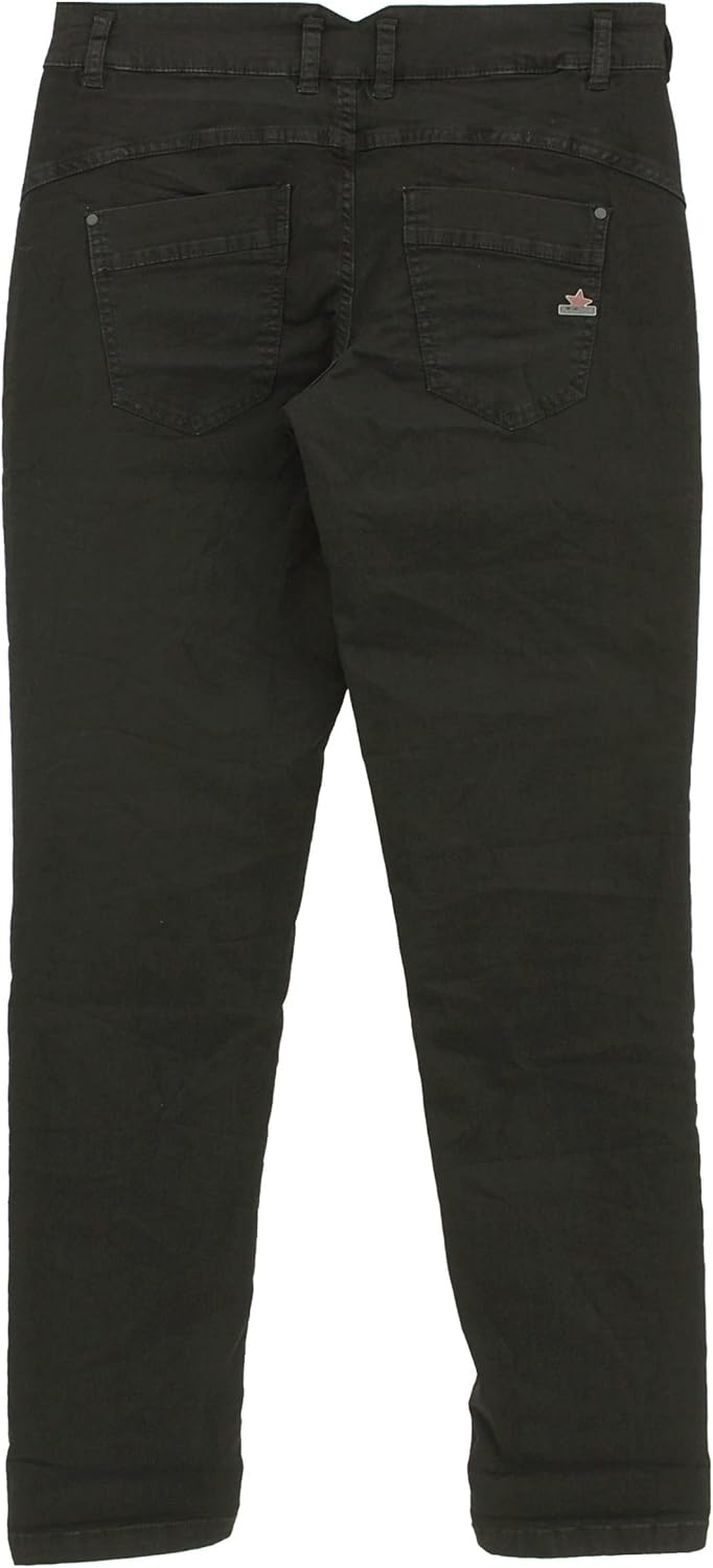 Buena Vista Damen Jeans Hose Bali Gabardine Stretch Black XXS Schwarz, XXS Schwarz