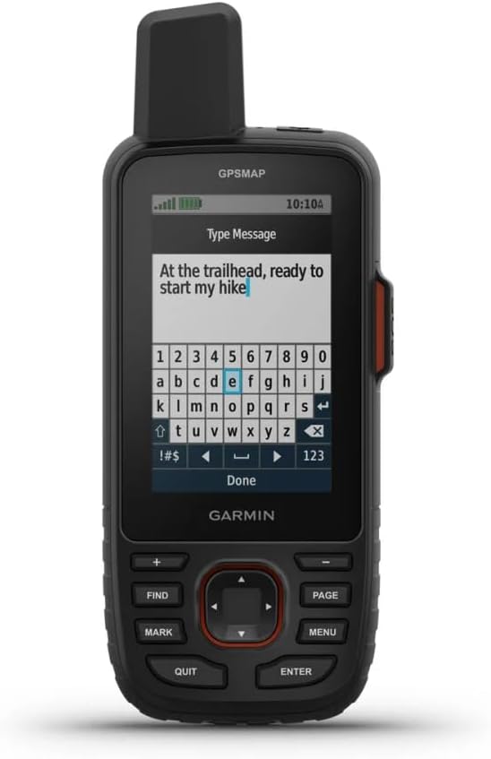 Garmin GPSMAP 67i,EU - - -, Schwarz / Orange