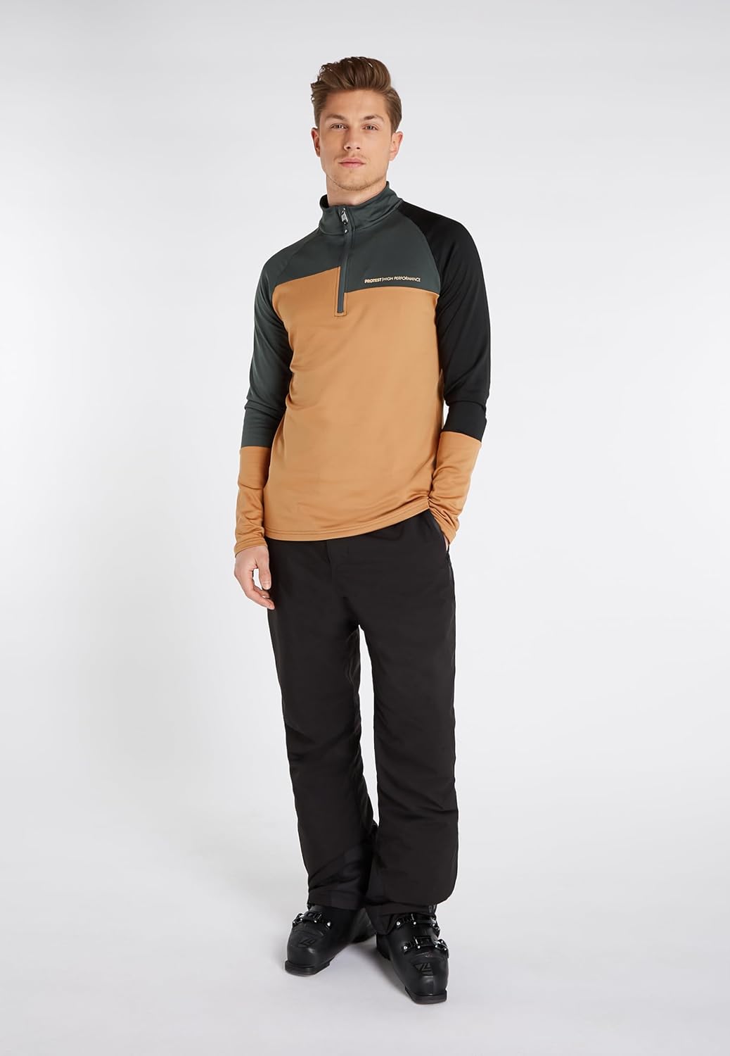 Protest Men PRTHOLDME XXL Fudge Camel, XXL Fudge Camel