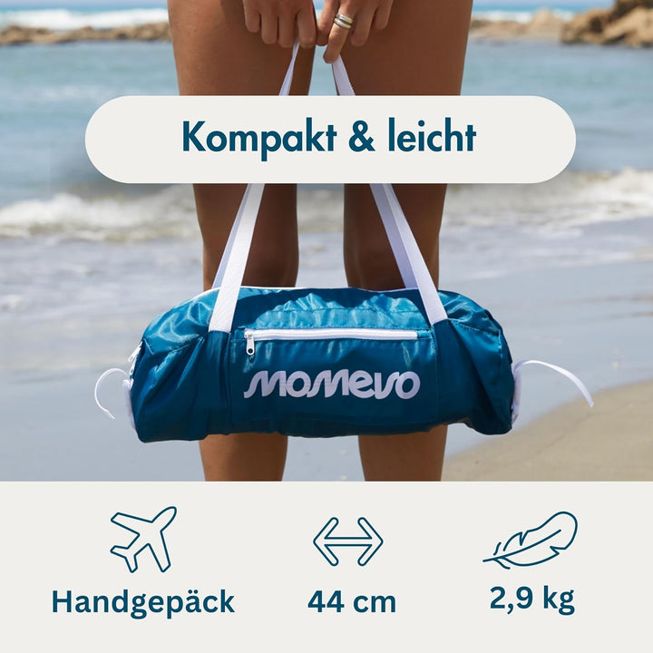 Sunsail Big Family Strandzelt - Sonnensegel Strand mit zertifiziertem UV Schutz UPF50+, Next Level S