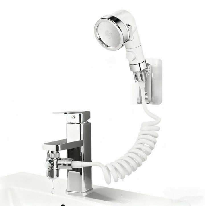 Handbrause für Waschbecken, Waschbeckenbrause mit Schlauch, Haarwäsche Handbrause Wasserhahn, Duschk