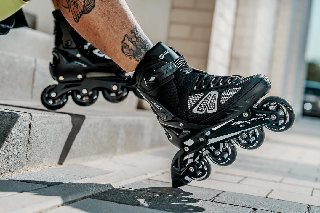 Raven Verstellbare 2in1 Inlineskates-Schlittschuhe Advance - Kugellager Abec7 - Softboot - DSAS - Do