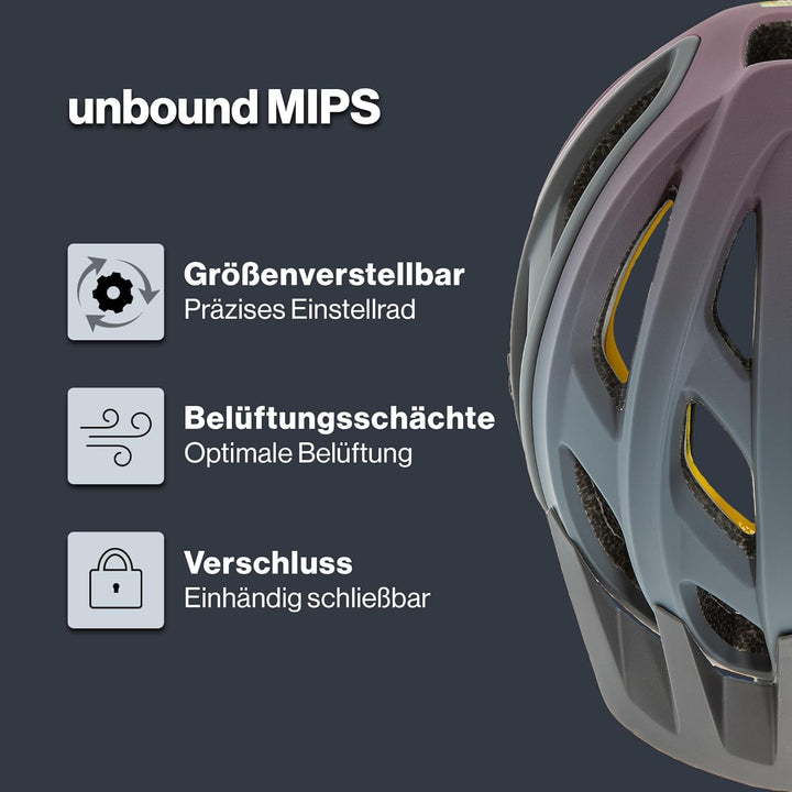 uvex unbound MIPS - sicherer MTB-Helm für Damen und Herren - MIPS-Sysytem - individuelle Grössenanpa